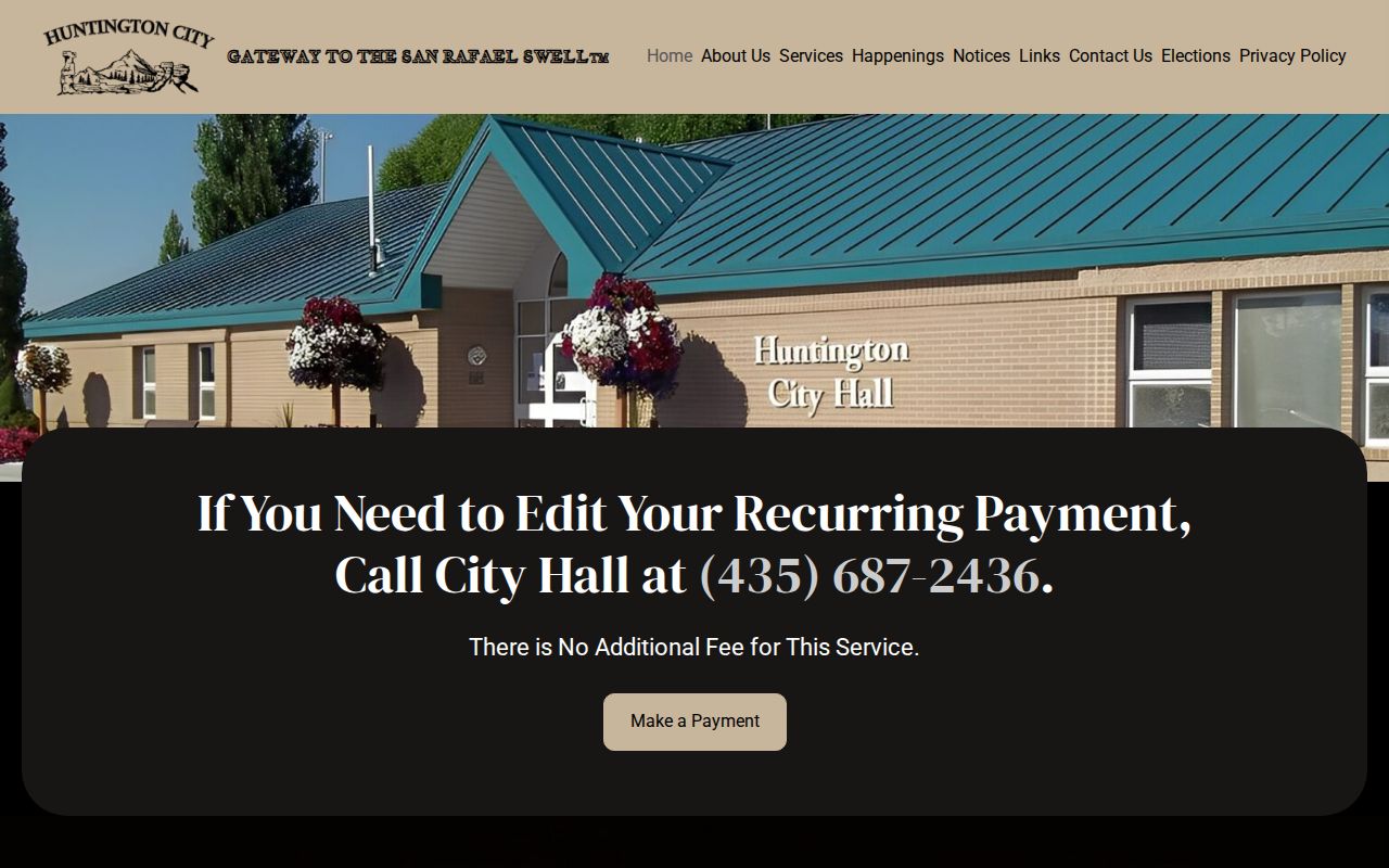 Huntington warrant records, official Huntington city portal